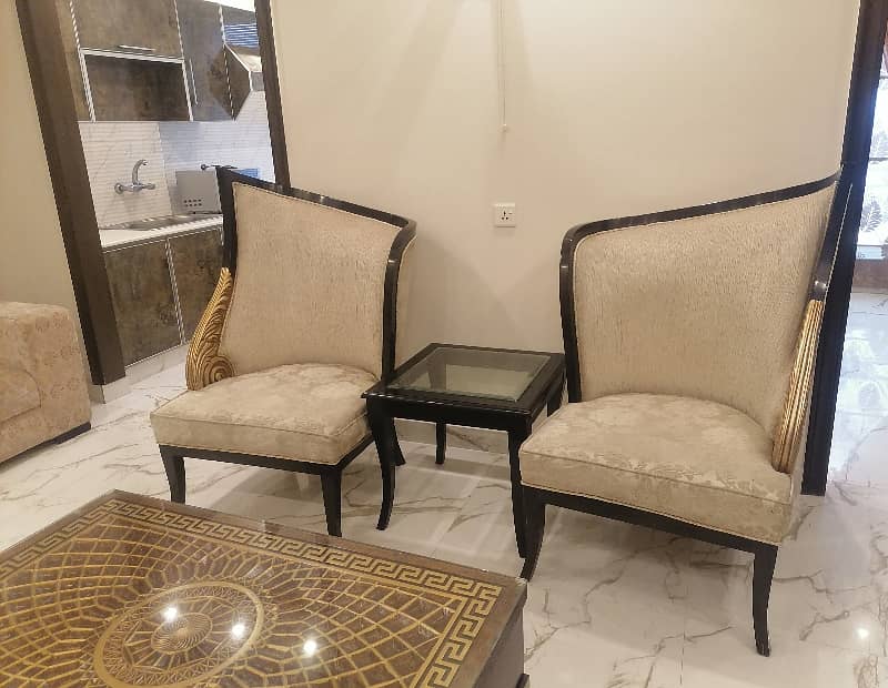 1 BAD FULL FURNISHED APARTMENT FOR RENT IN SECTOR F BAHRIA TOWN LAHORE 1