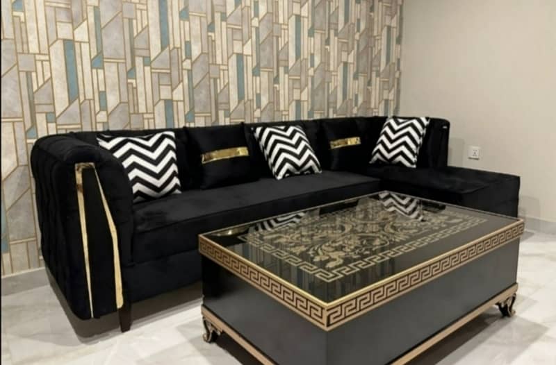 1 BAD FULL FURNISHED APARTMENT FOR RENT IN SECTOR D BAHRIA TOWN 6