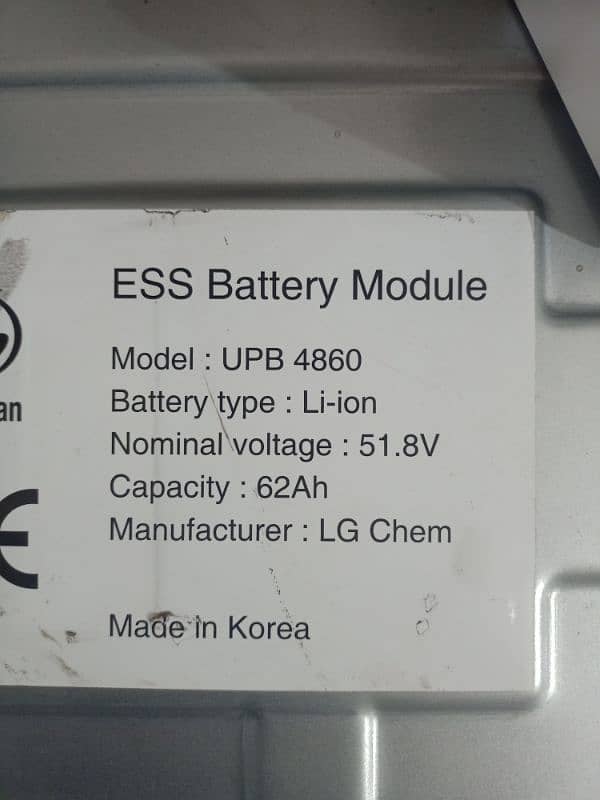 lg 48volt 62ah lithium battery 0