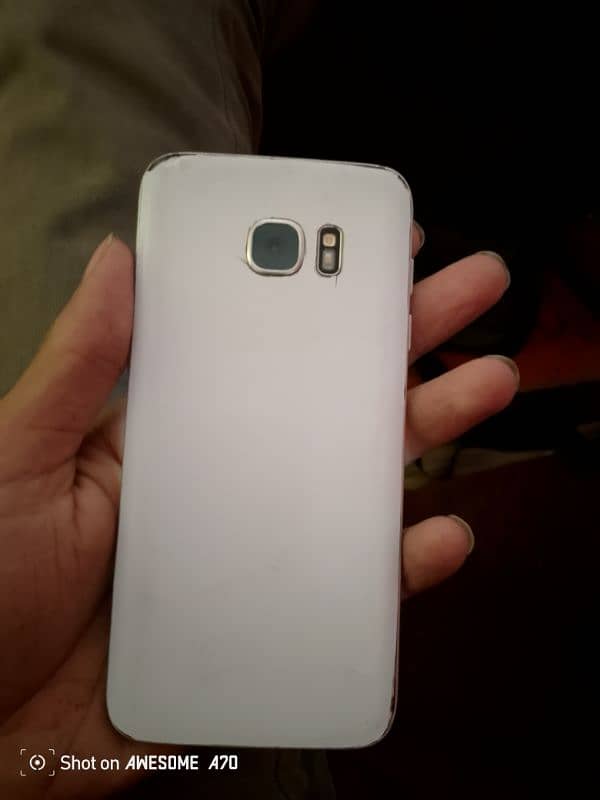 Samsung s6 edge 4/32 non pta panal ma line ha bas or back camra baler 0