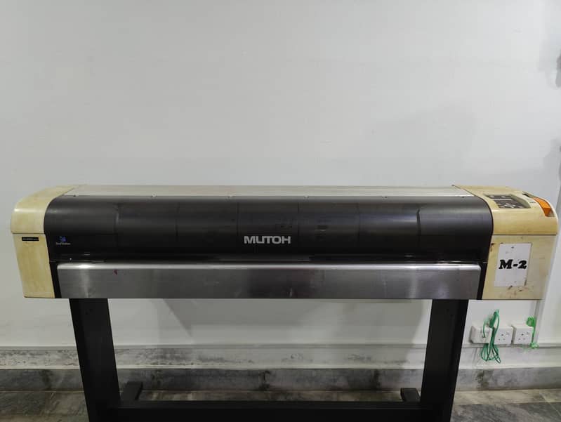 Mutoh Rj-900x Sublimation Printer & Mutoh Vj 1638wx For Sale 1