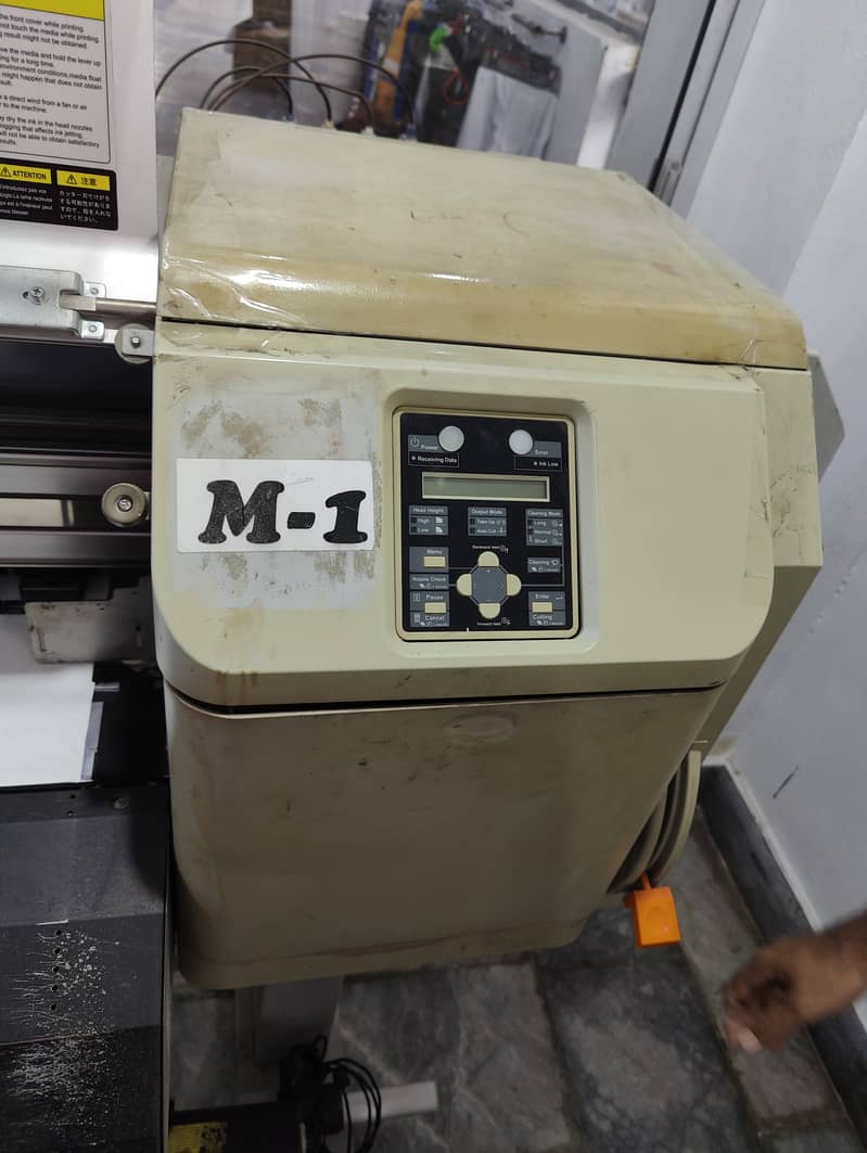 Mutoh Rj-900x Sublimation Printer & Mutoh Vj 1638wx For Sale 8