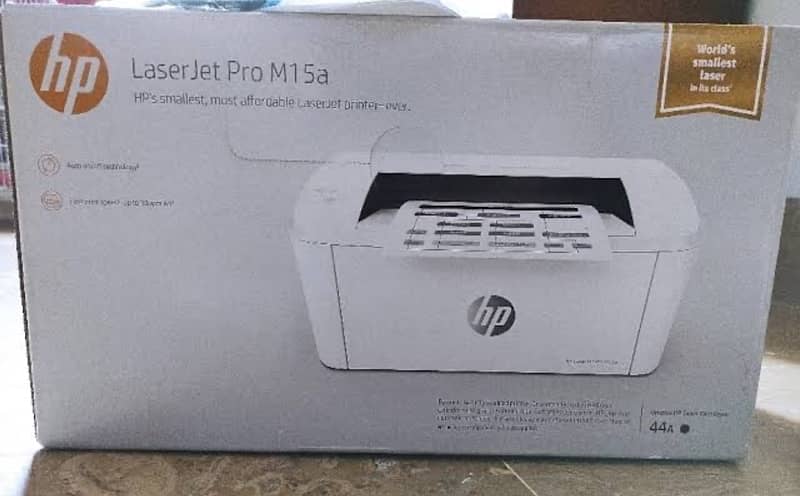 HP Laserjet M15a Printer (Almost New) with 2 toners and Paper Rim free 2