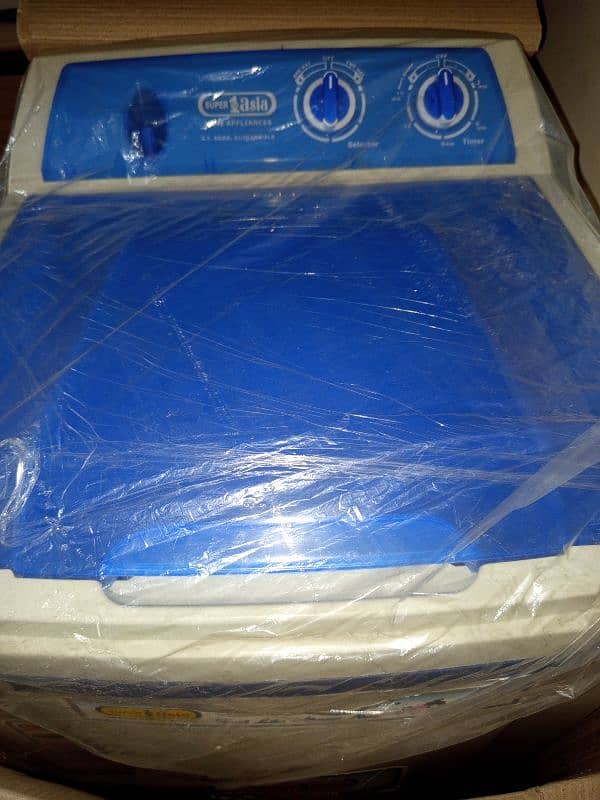 Super Asia Washing Machine Totaly New 2