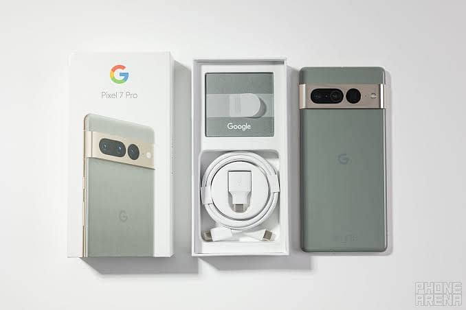 Google pixel 7 pro complete box 1