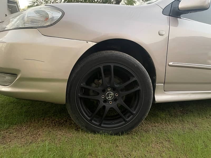 17 inches Raze Matt Black Rim set 2