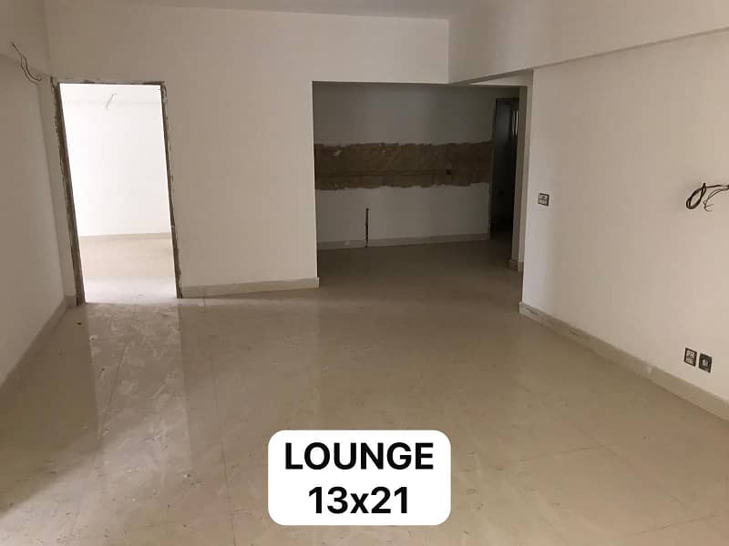 Prime Location GULSHAN-E-IQBAL APPARTMENT For Sale In The Perfect Location Of CRYSTAL RESIDENCIA 11