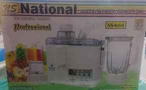 The Premium Product National Juicer Blender Grinder 3in1 NS- 666