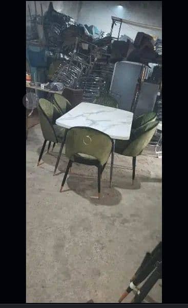 DINING FURNITUR CHAIRS TABLE SET AVAILABLE FOR CAFE'S RESTAURANT HOTEL 19