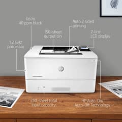 New HP 404DN Printer with 1 Year warranty