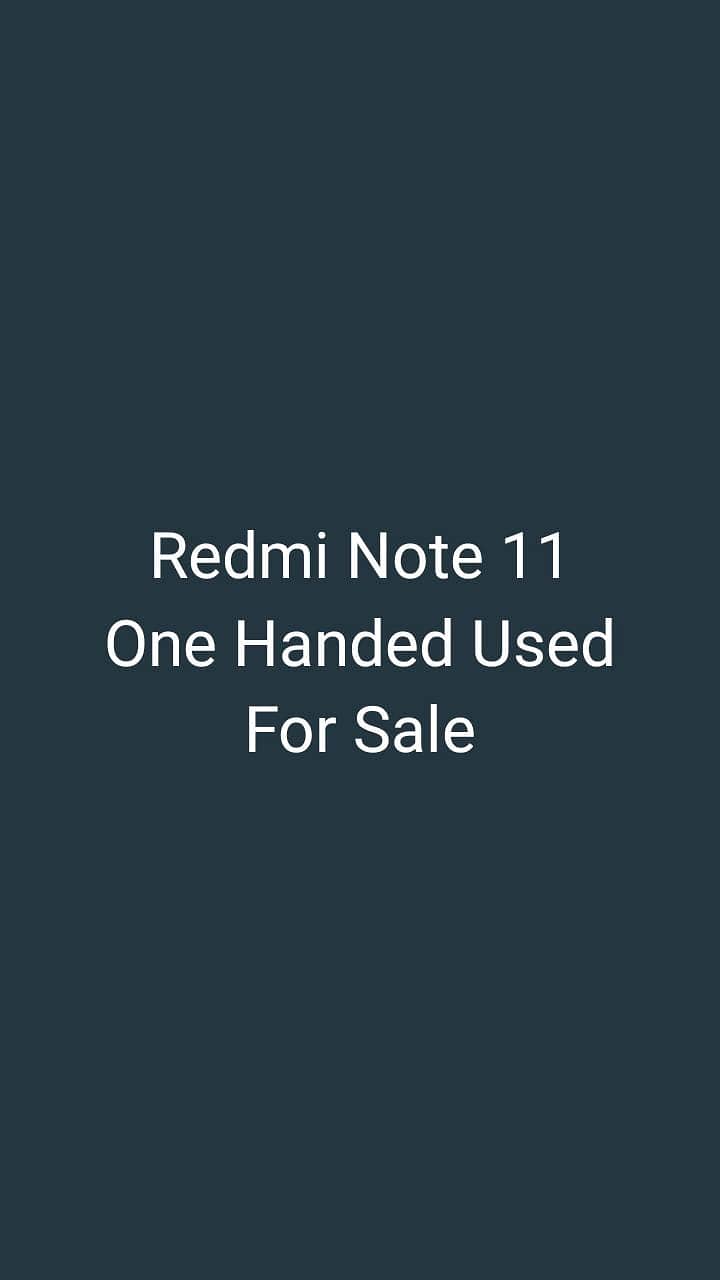 Redmi Note 11 0