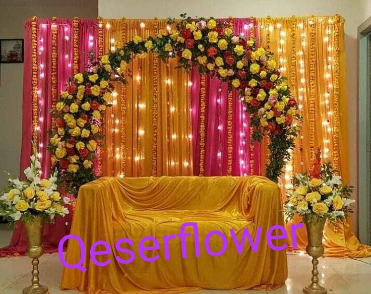 Flower Decoration/Wedding Events Decor/Car decor/Nikkah decor 6