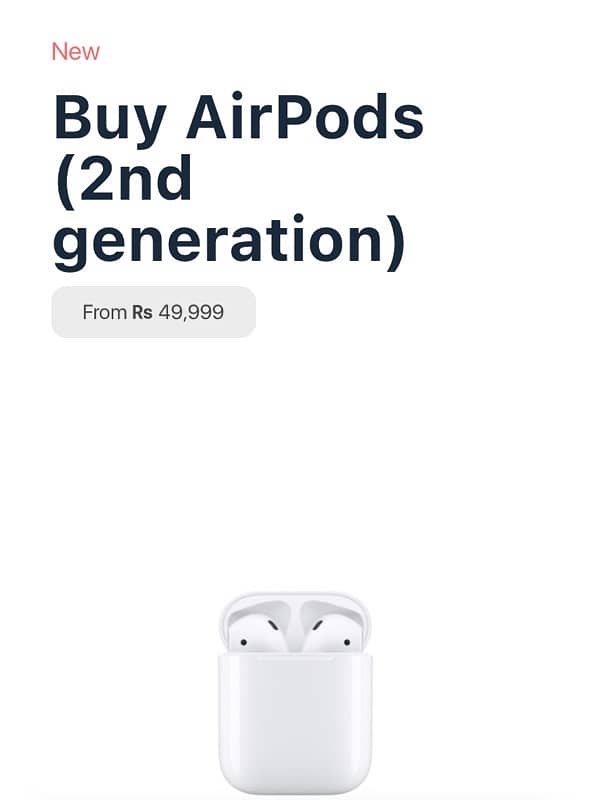 Original Apple Aipods 2nd generation 7