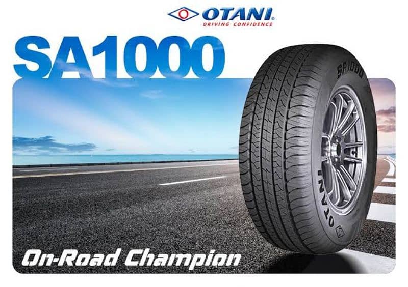 New OTANI THAILAND Brand Tyres at TECHNO TYRES 2