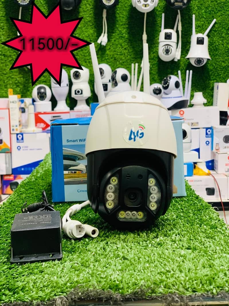 Wifi Camera | V380 4g sim + Wifi Camera | cctv Cameras | 360 digree 0