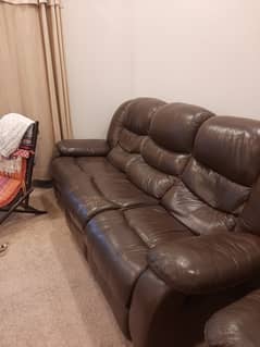 3 Seater Recliner with Leg Rest