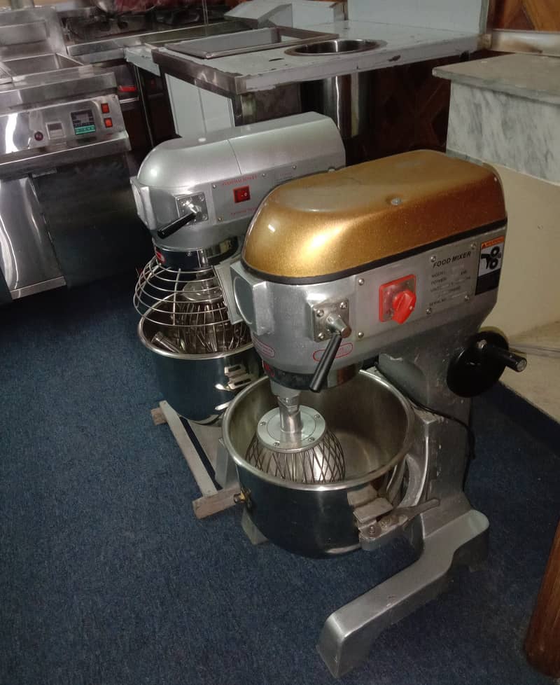 Dough Mixer Fryer banler /pizza oven /hot case/ coffee charga peroofer 1