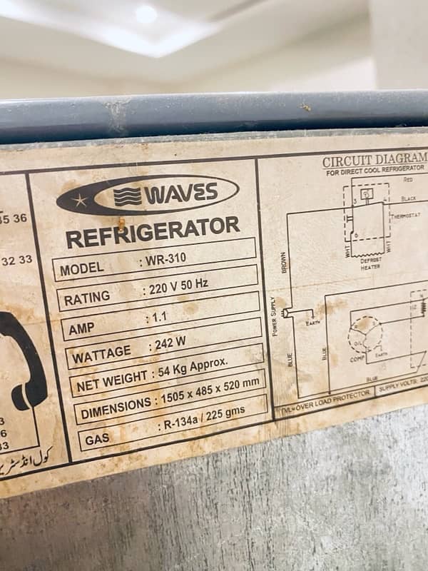 Waves fridge For Sale 3