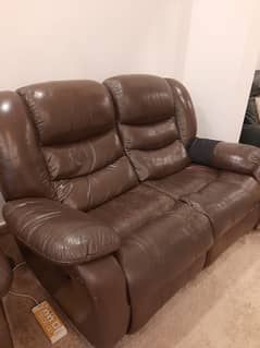 2 Seater Recliner with Leg Rest for Sale