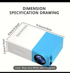 YG300 HD MINI PROJECTOR PROFESSIONAL HOME THEATER