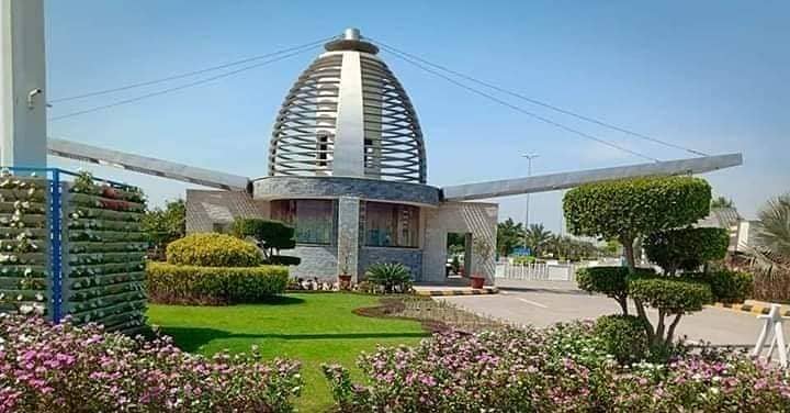 6 Marla Residential Corner and Facing Park Plot for Sale Bahria Nasheman Lahore 0