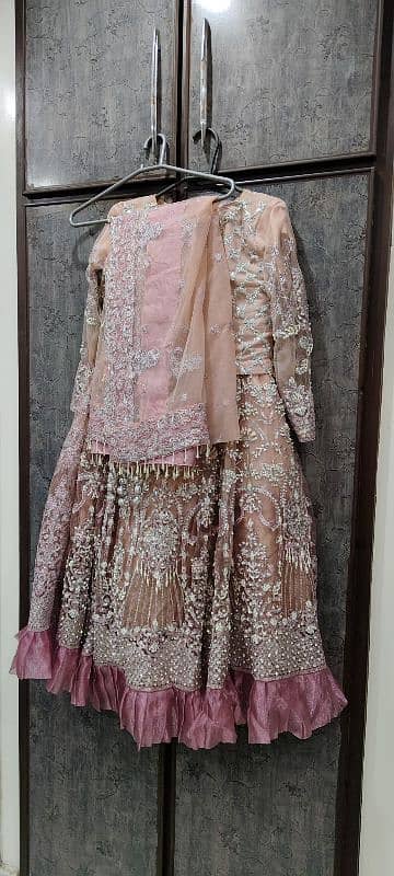 Lehenga Pink colour 1