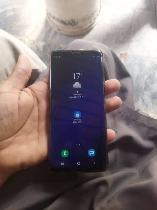 Samsung S9 plus  condition bilkul saf 6.64 4