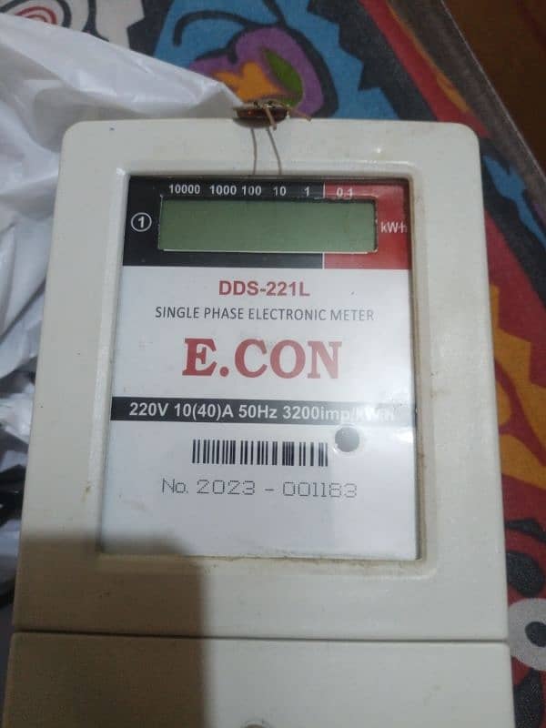 Single phase Electronic Meter 1