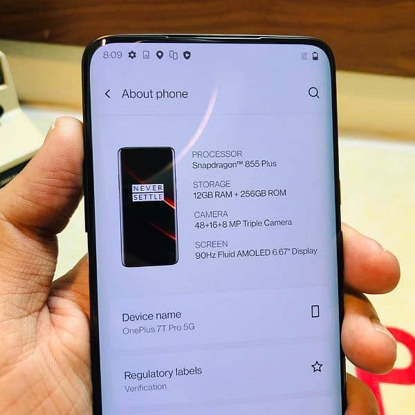 OnePlus 7t pro condition 10by9 5