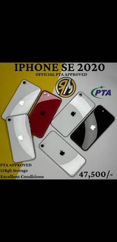 IPhone Se 2020 128gb PTA Approved