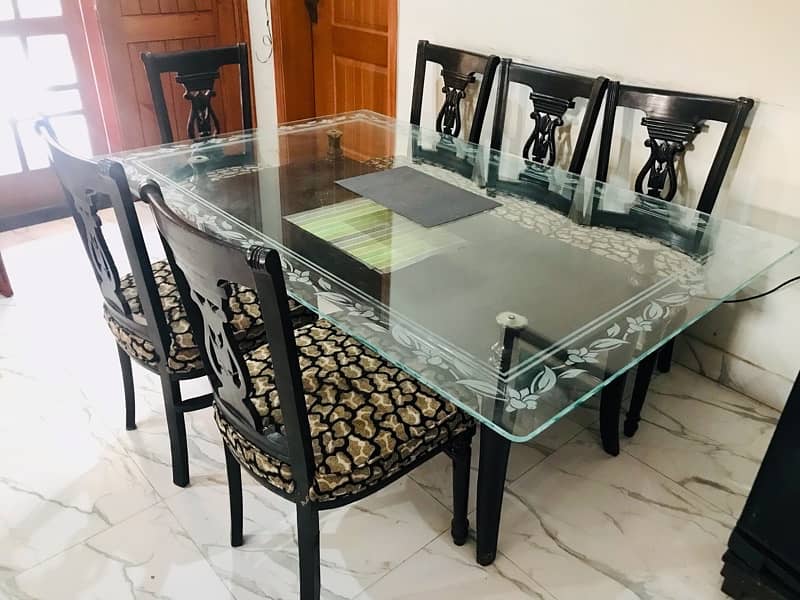 dining table with 6 seats 1