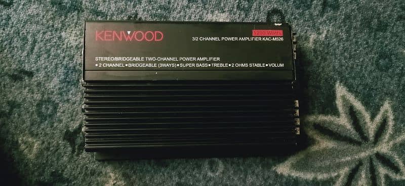 Kenwood 2/3 channel Amplifier 0