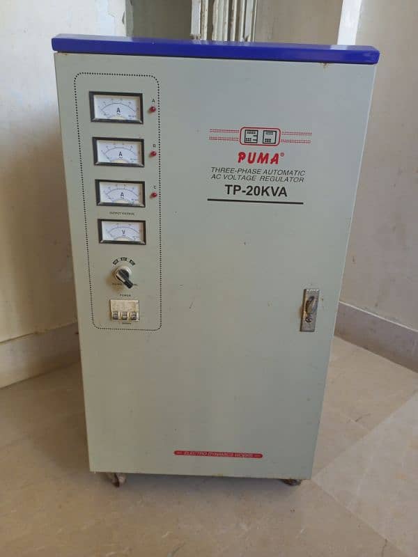 puma 20 kva automatic regulator 7