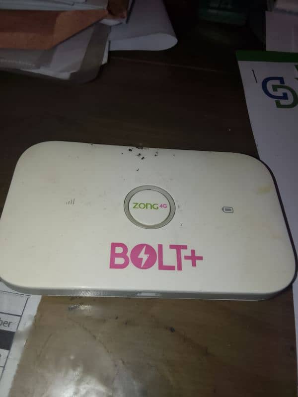 ZONG Bolt+ Internet Device (Unlocked All SIM) 1