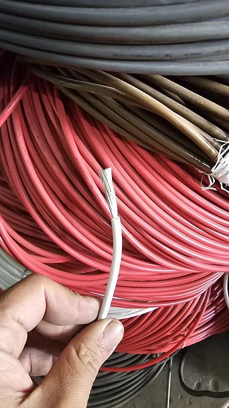 Solar Wire 10awg 600 volt White copper 6 SQ MM 1