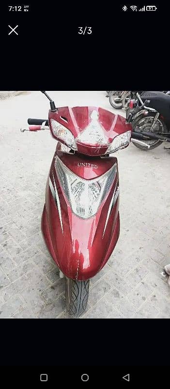 2023 United Scooty 2000/- km used 0