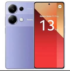 Redmi not 13 pro (8/256) 10.5. month warranty   (03056669979)