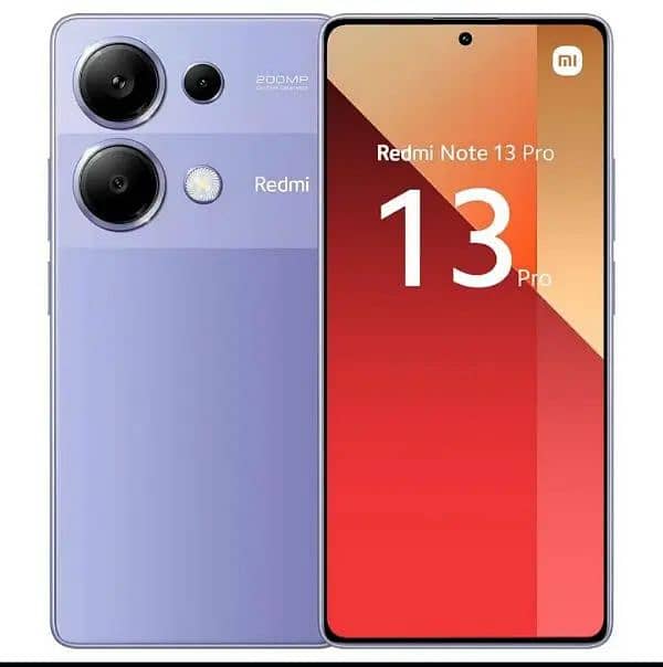 Redmi not 13 pro (8/256) 10.5. month warranty   (03056669979) 0