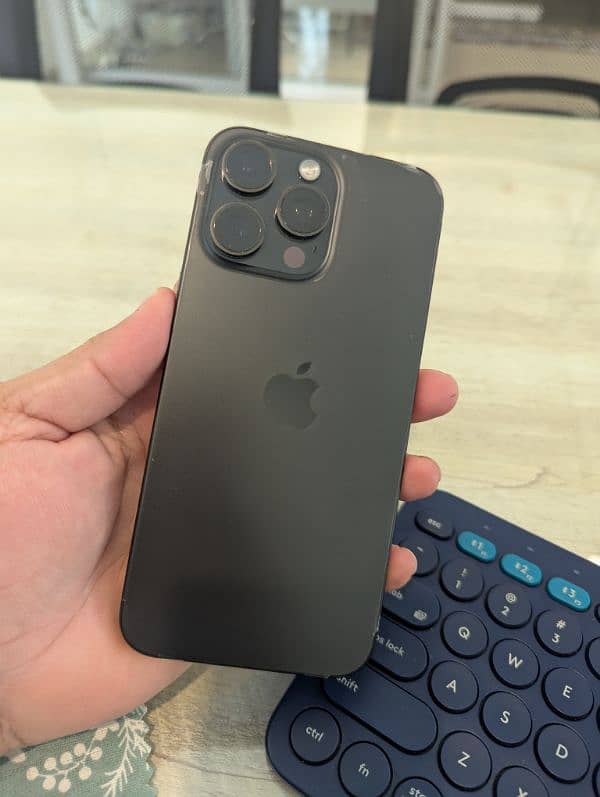 iphone 15 pro max non pta lla model Black Color 1