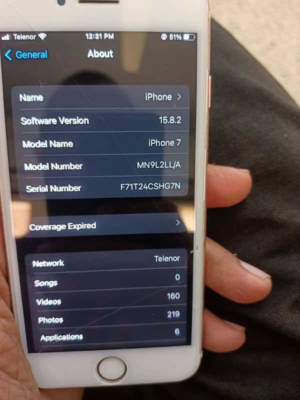 iphone 7 128 gb PTA APPROVED 7