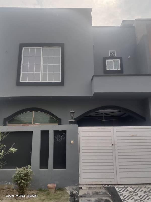 05 MARLA DOUBLE STORY HOUSE AVAILABLE FOR SALE AT PRIME LOCATION IN KHAYABAN-E-AMIN A BLOCK 1