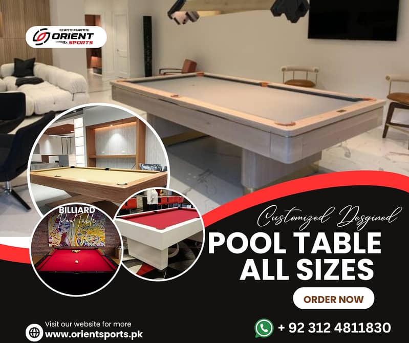 Pool Table\Snooker Table\Billiards\Customized\English Table 0