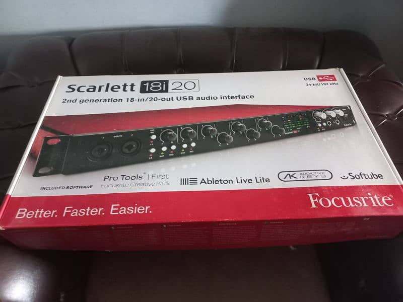 Focusrite Scarlett 18i20 USB 2.0 Audio Interface (2nd Generation) 1