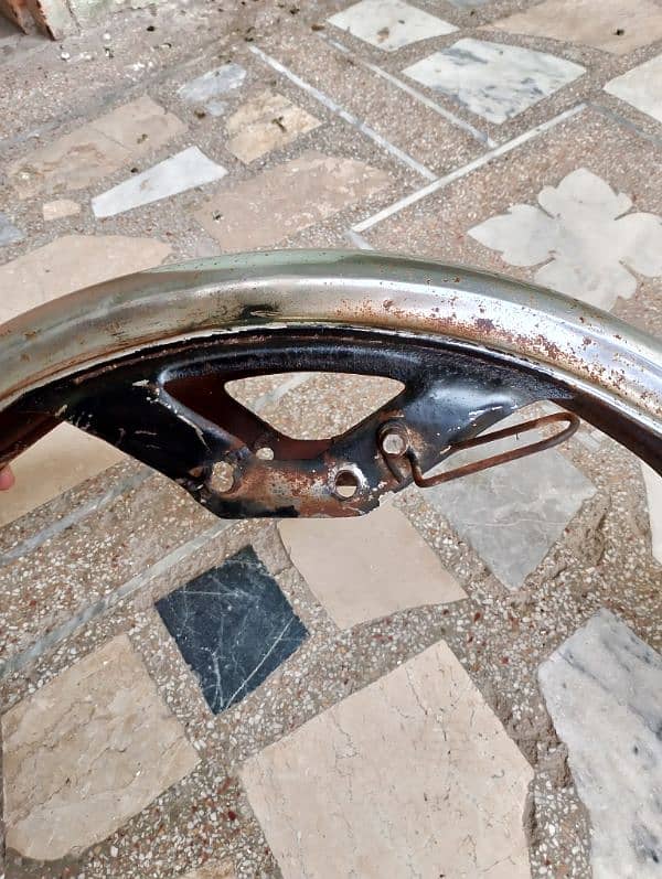 Kawasaki GTO110/125 front mudguard 2