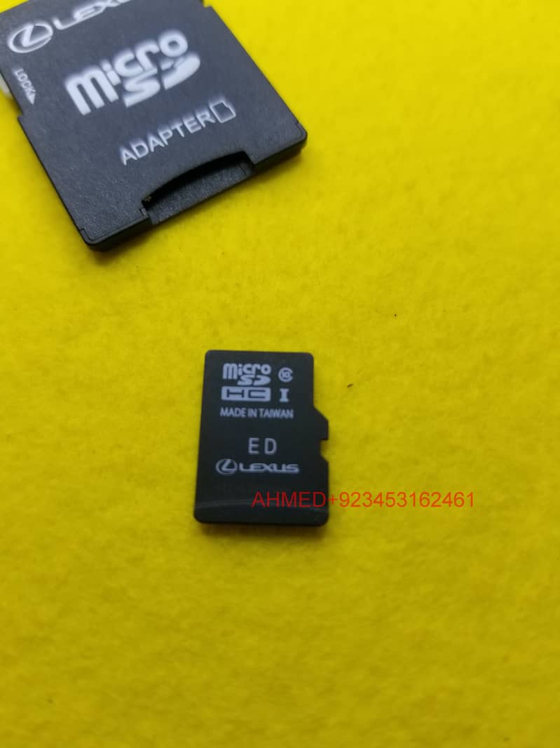 Micro sd card lexus LX570 mark levinson oem map 3