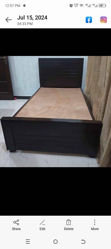 single beds available only in 9k limited offer warranty ke Sath 7