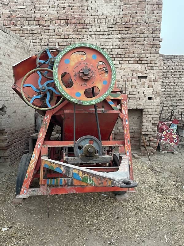 wheat Thresher |تھریشر | harvest | Harvesting 1