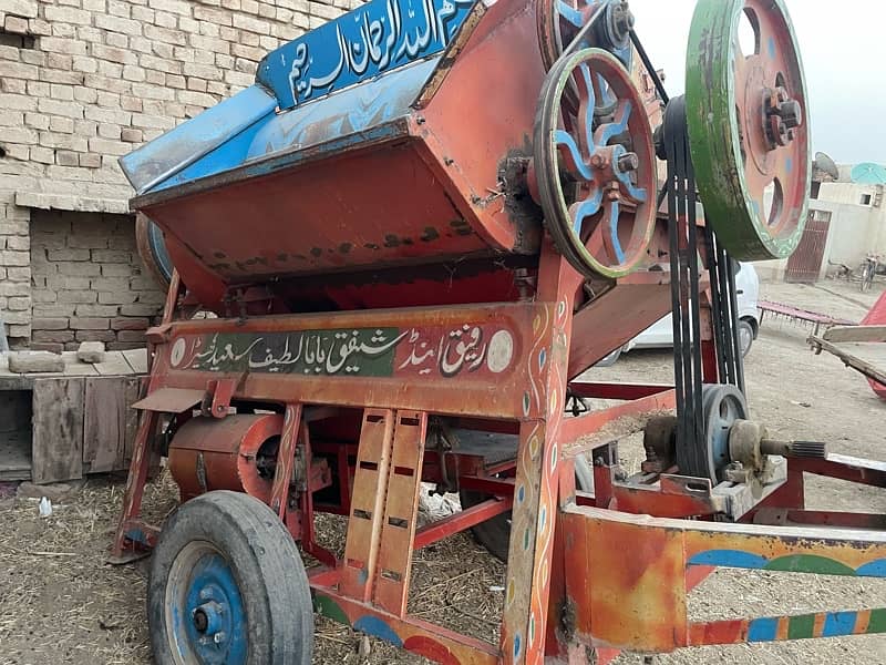 wheat Thresher |تھریشر | harvest | Harvesting 2