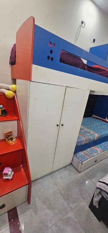 kids bed | bunk bed | triple kids bed | 0