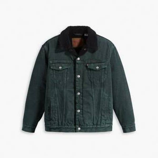 Levi's Premium  Relaxed Fit Sherpa Trucker Jacket Size XL 1